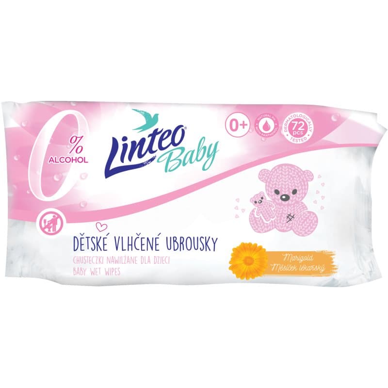 Baby chusteczki nawilżane z nagietkiem lekarskim