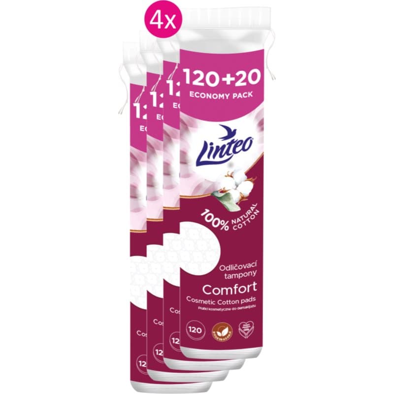 Natural Cotton Pads waciki kosmetyczne 120 + 20ks