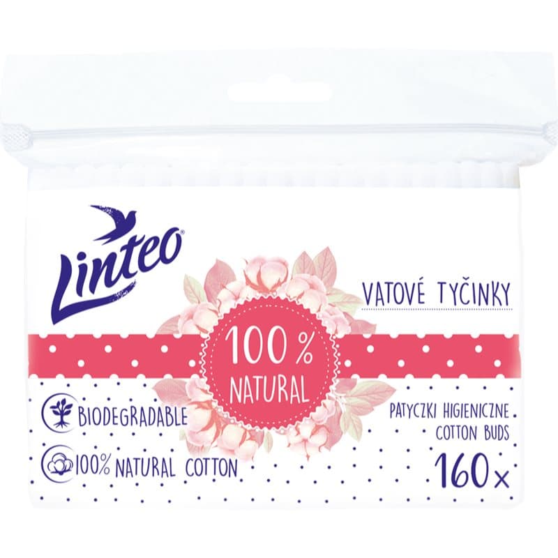 Natural Cotton Buds patyczki higieniczne w woreczku