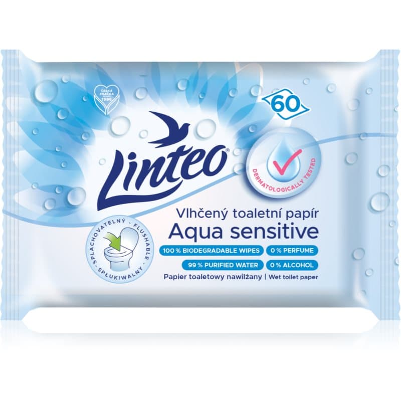 Aqua Sensitive nawilżany papier toaletowy