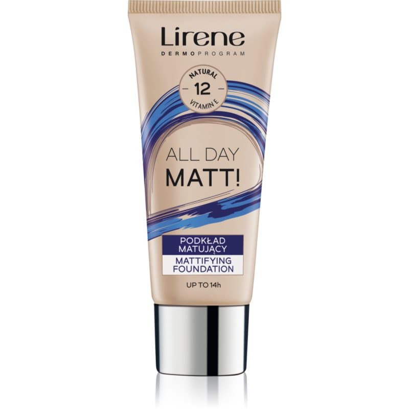 ALL DAY MATT! podkład matujący we fluidzie dla długotrwałego efektu odcień 12 Natural