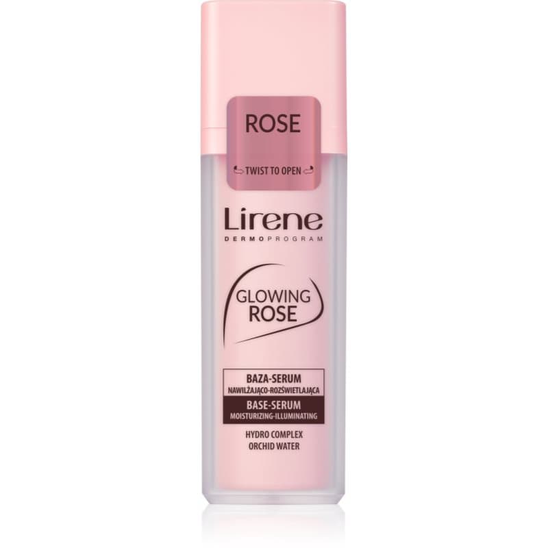 Base Glowing Rose podkład serum rozświetlający