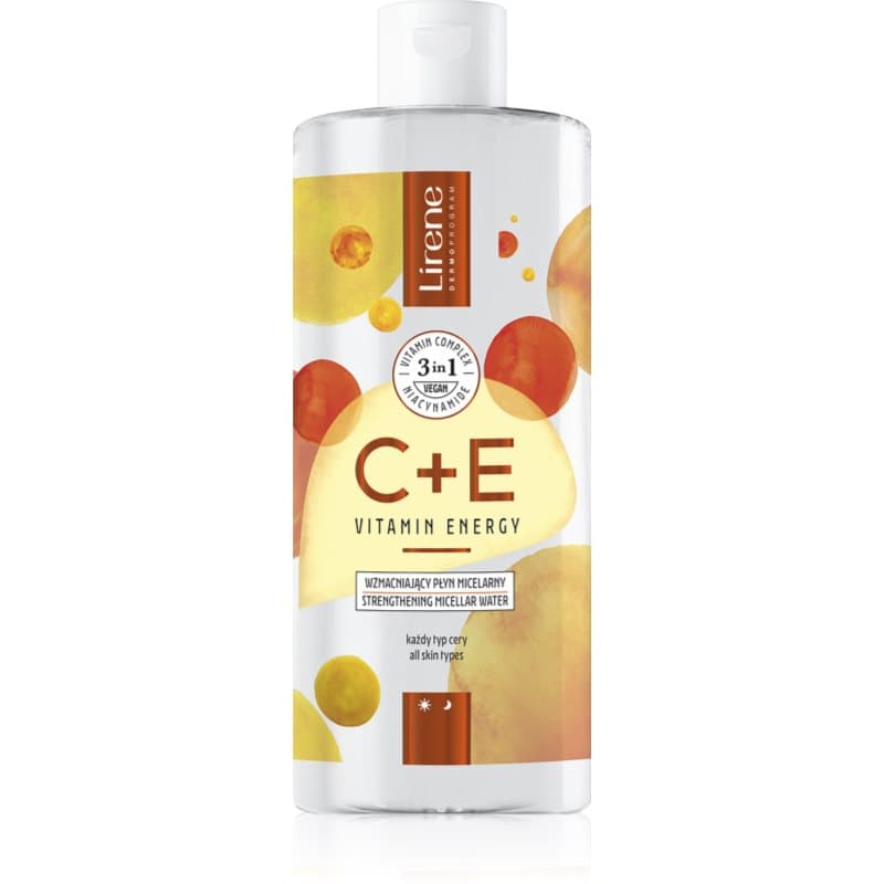 Vitamin C+E woda micelarna 3w1 z witaminami C i E