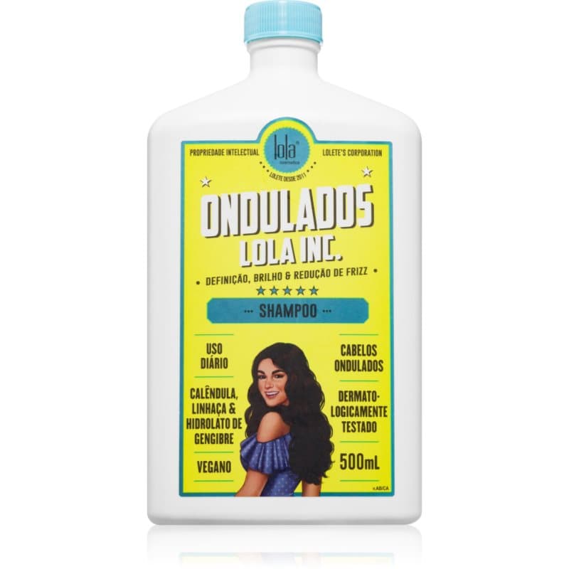 Ondulados Lola Inc. Shampoo szampon nawilżający do włosów kręconych i falowanych