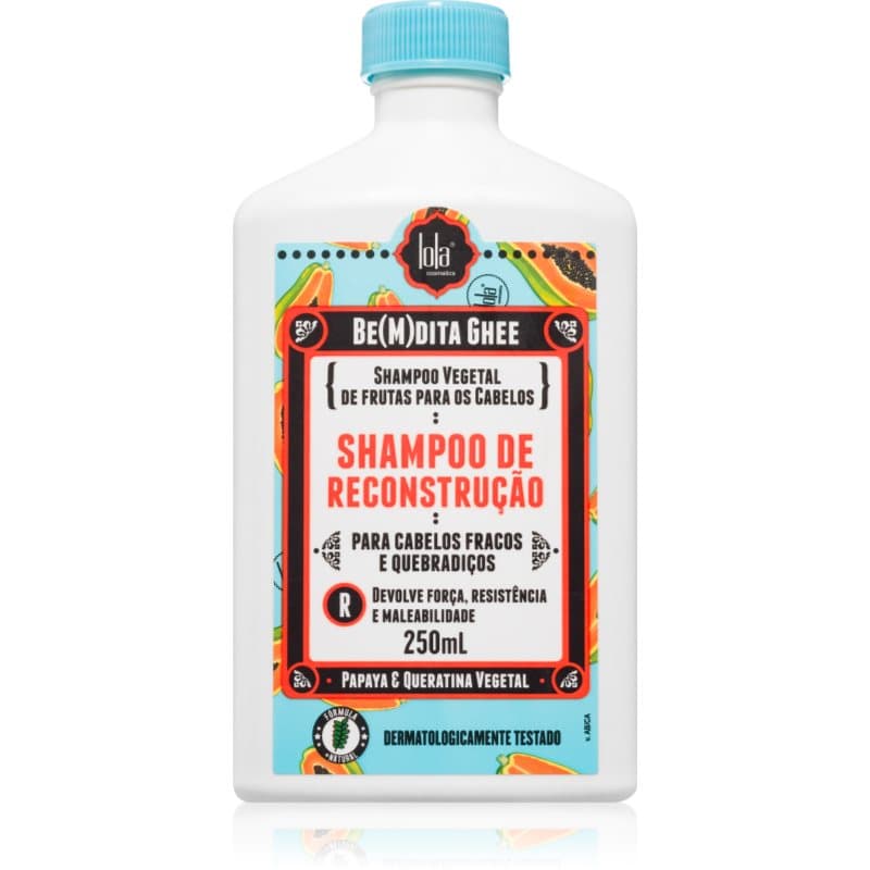 BE(M)DITA GHEE SHAMPOO RECONSTRUÇÃO szampon regenerujący do włosów słabych