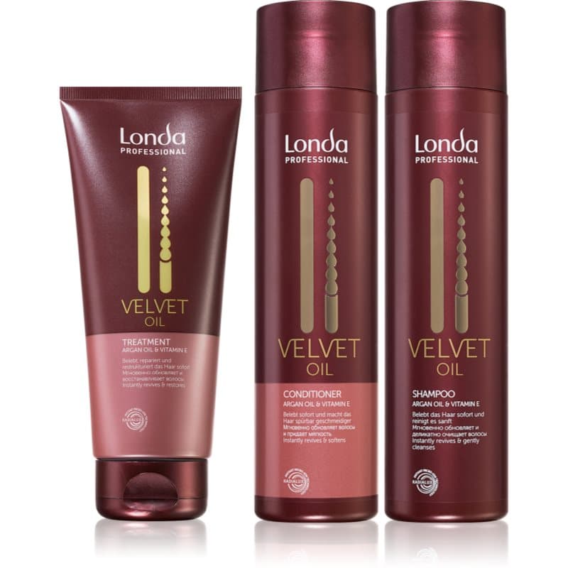 Velvet Oil Set zestaw do włosów zniszczonych