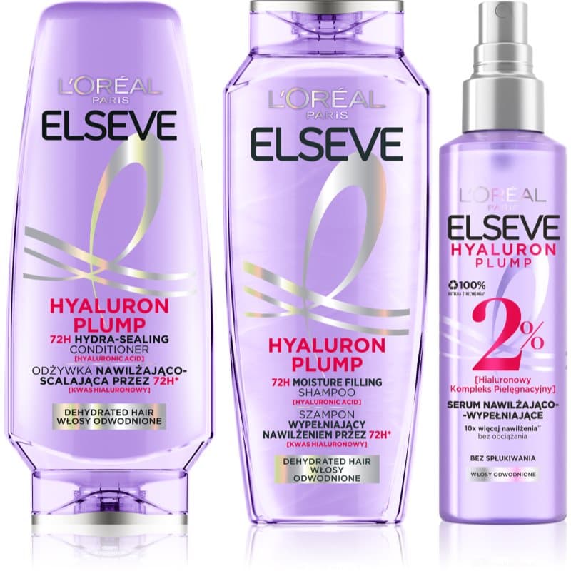 Elseve Hyaluron Plump zestaw do włosów