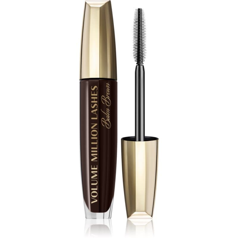 Paris Volume Million Lashes Balm Brown pielęgnujący tusz do rzęs zwiększający objętość odcień Brown