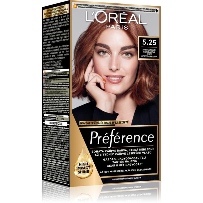 Paris Préférence Cool Blondes farba do włosów odcień 5.25 Icy Brown
