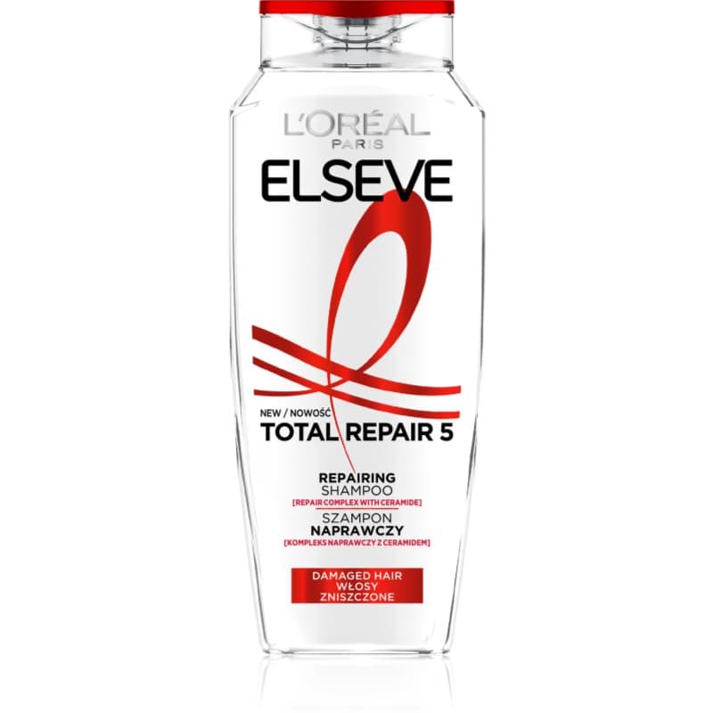 Paris Elseve Total Repair 5 szampon regenerujący z keratyną