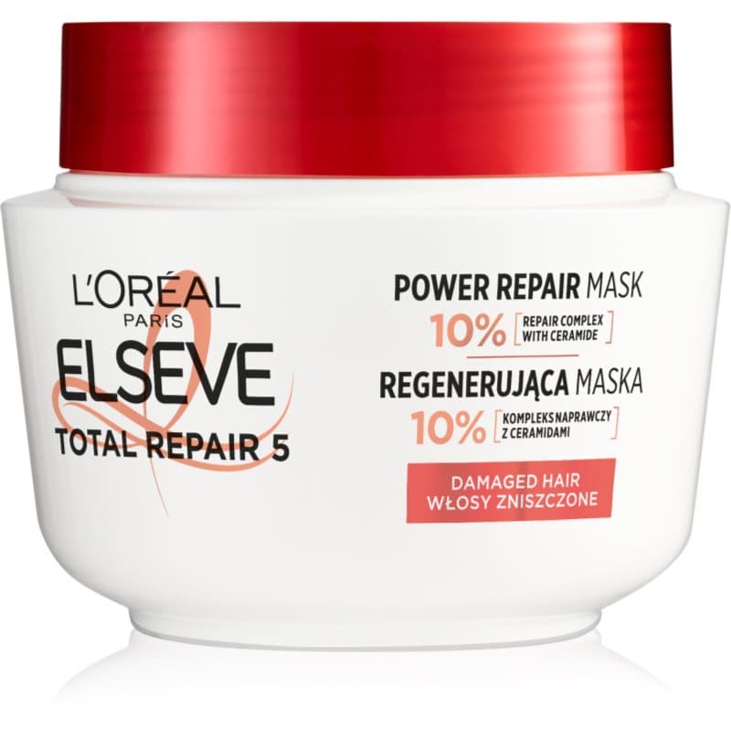 Elseve Total Repair 5 regenerująca maska do włosów z keratyną
