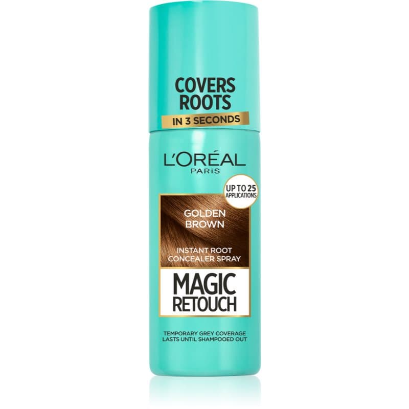 Magic Retouch spray do błyskawicznego retuszu odrostów odcień Golden Brown
