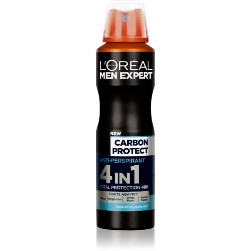Paris Men Expert Carbon Protect antyperspirant w sprayu 48 h