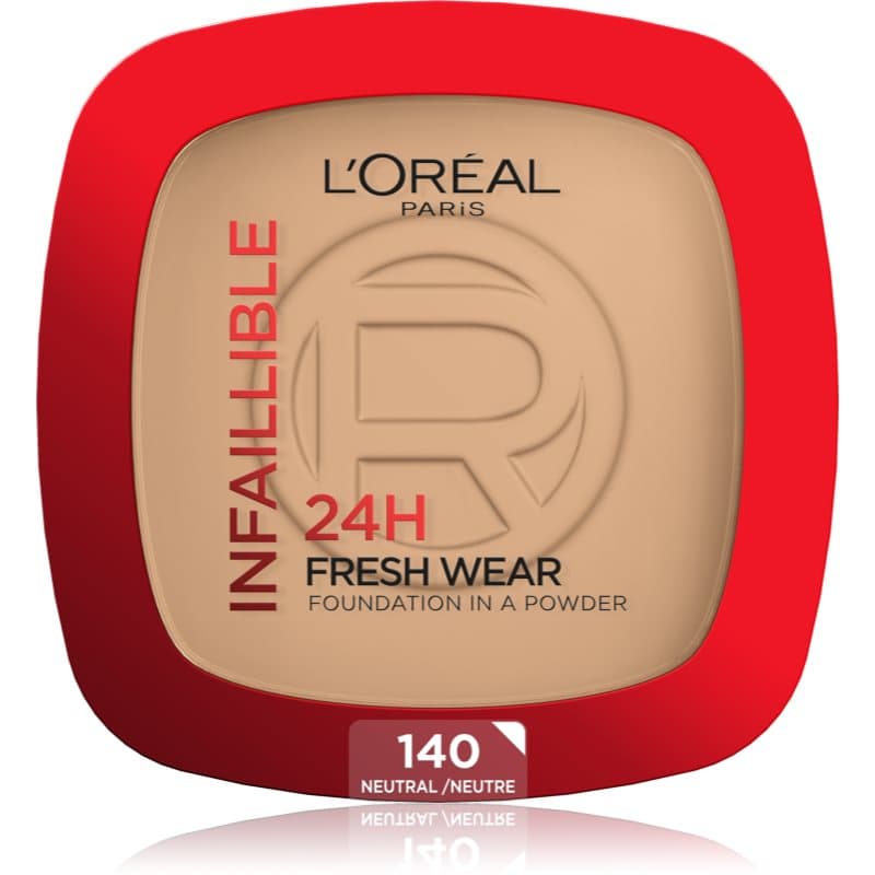 L'Oreal Infaillible Fresh Wear 24H Podkład w pudrze - 140 GOLDEN BEIGE