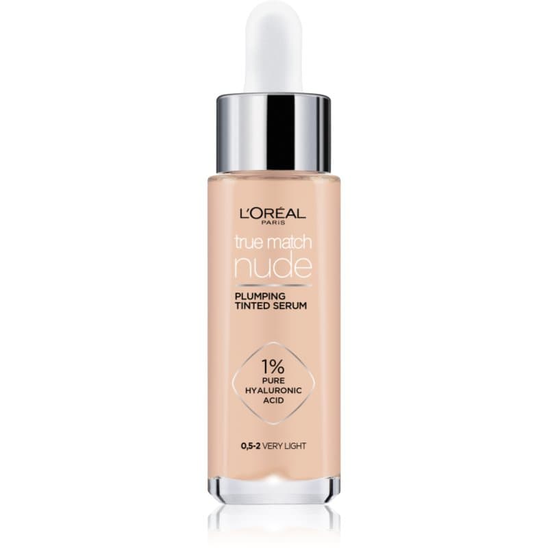 Paris True Match Nude Plumping Tinted Serum serum do ujednolicenia kolorytu skóry odcień 0.5-2 Very Light