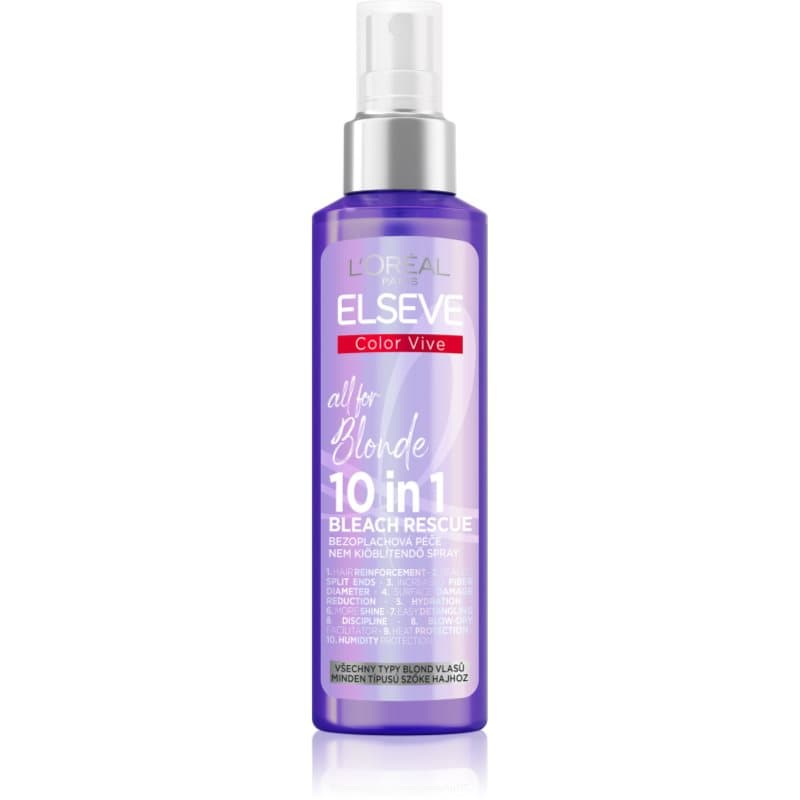 Elseve Color-Vive spray bez spłukiwania do wszystkich typów włosów blond