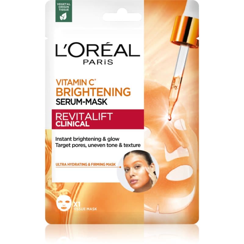 Revitalift Vitamin C rozjaśniająca maseczka do twarzy z witaminą C