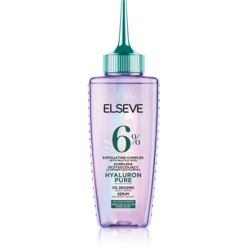 Elseve Hyaluron Pure głęboko oczyszczające serum do skóry głowy