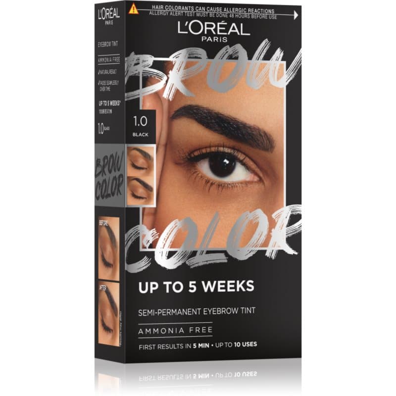 Brow Color farbka do brwi odcień 1.0 Black