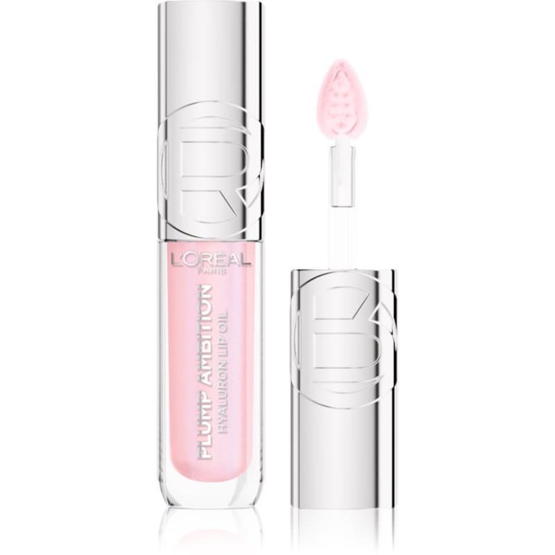 Plump Ambition Lip Oil Błyszczyk do ust nadający objętość z kwasem hialuronowym - 101 Crystal Clear