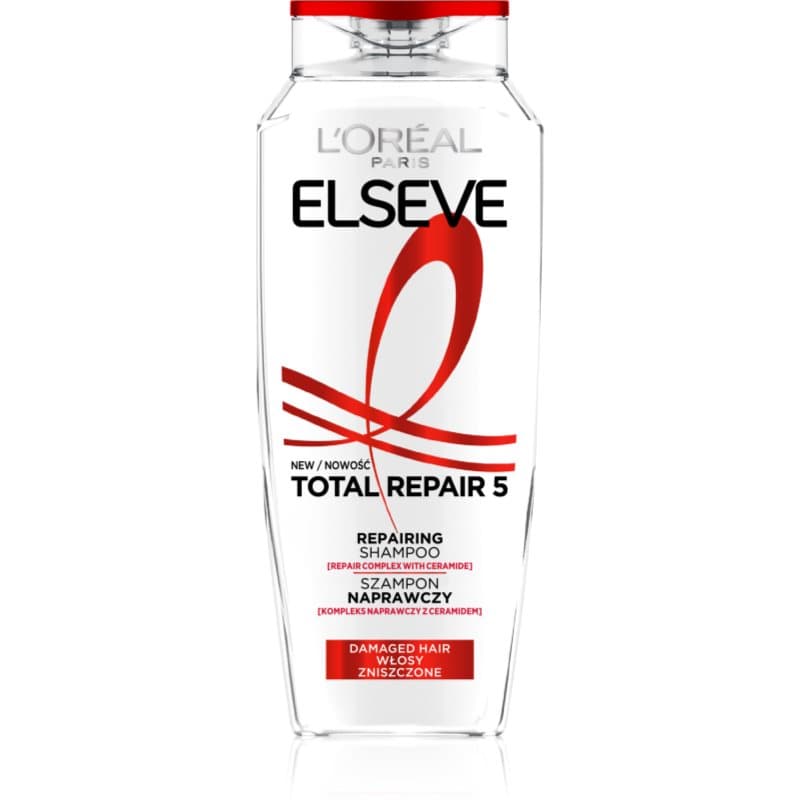 Elseve Total Repair 5 szampon regenerujący z keratyną