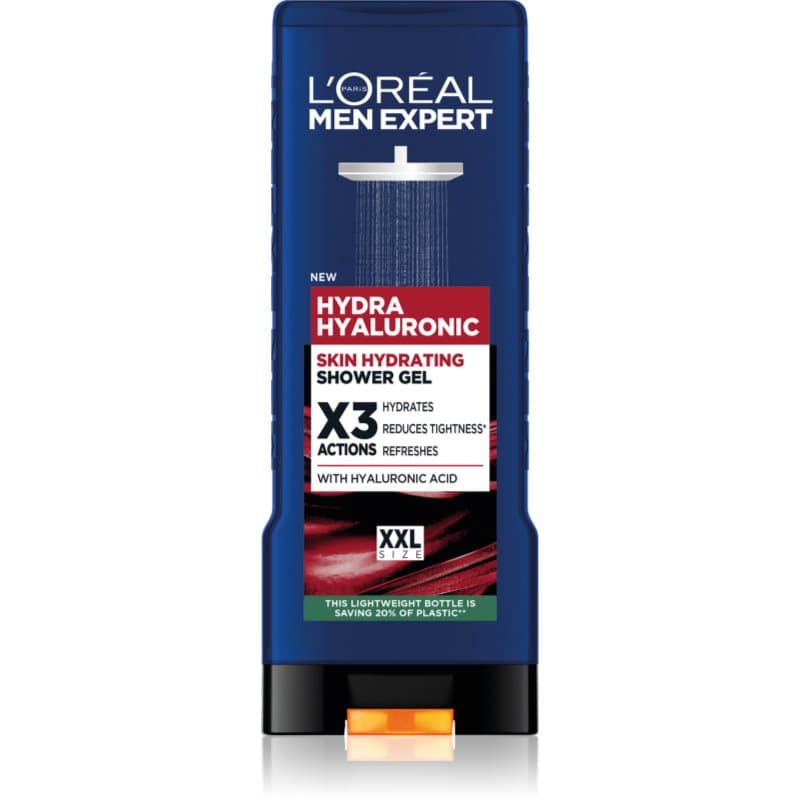 Paris Men Expert Hydra Hyaluronic żel pod prysznic z kwasem hialuronowym