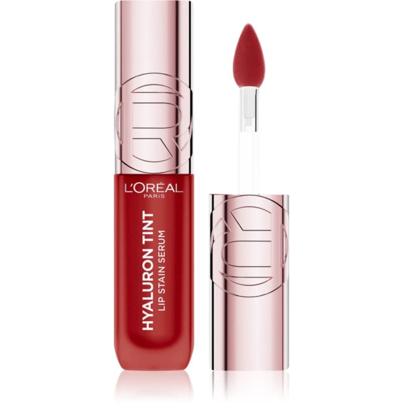 Hyaluron Tint Lip Stain Serum szminka w płynie o działaniu nawilżającym odcień 420 Le Rouge Paris