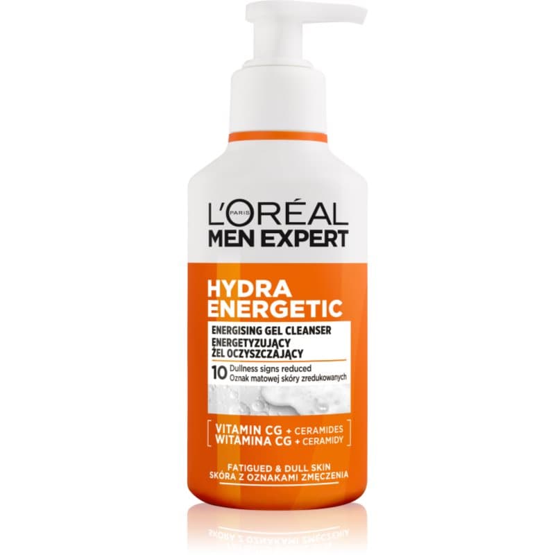 Men Expert Hydra Energetic żel odświeżająco-oczyszczający dla mężczyzn