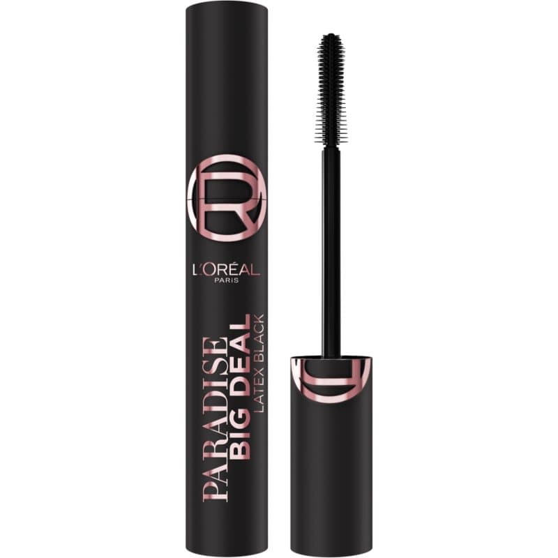 Paris Lash Paradise Big Deal pogrubiający i wydłużający tusz do rzęs odcień Latex Black