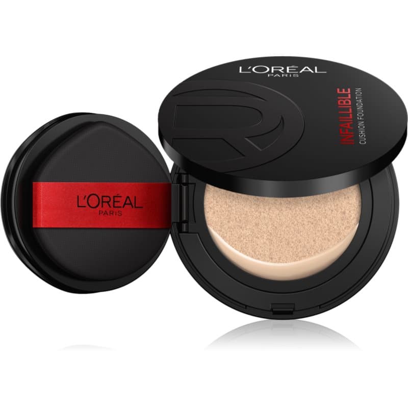 Loreal Infaillible Cushion Foundation 24H Płynny podkład w poduszce - 100 Neutral