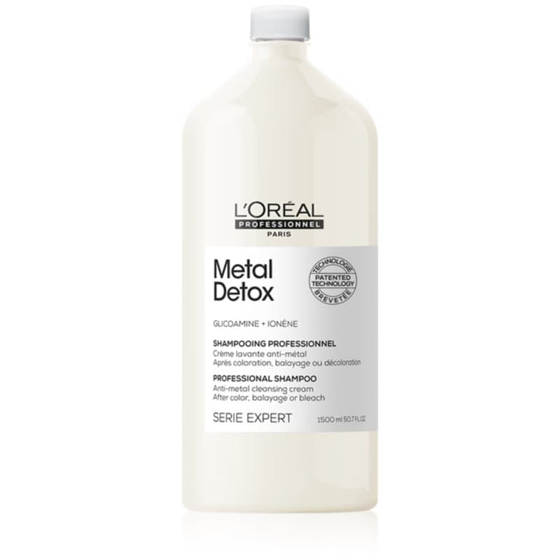 Professionnel Serie Expert Metal Detox szampon głęboko oczyszczający do włosów farbowanych i zniszczonych