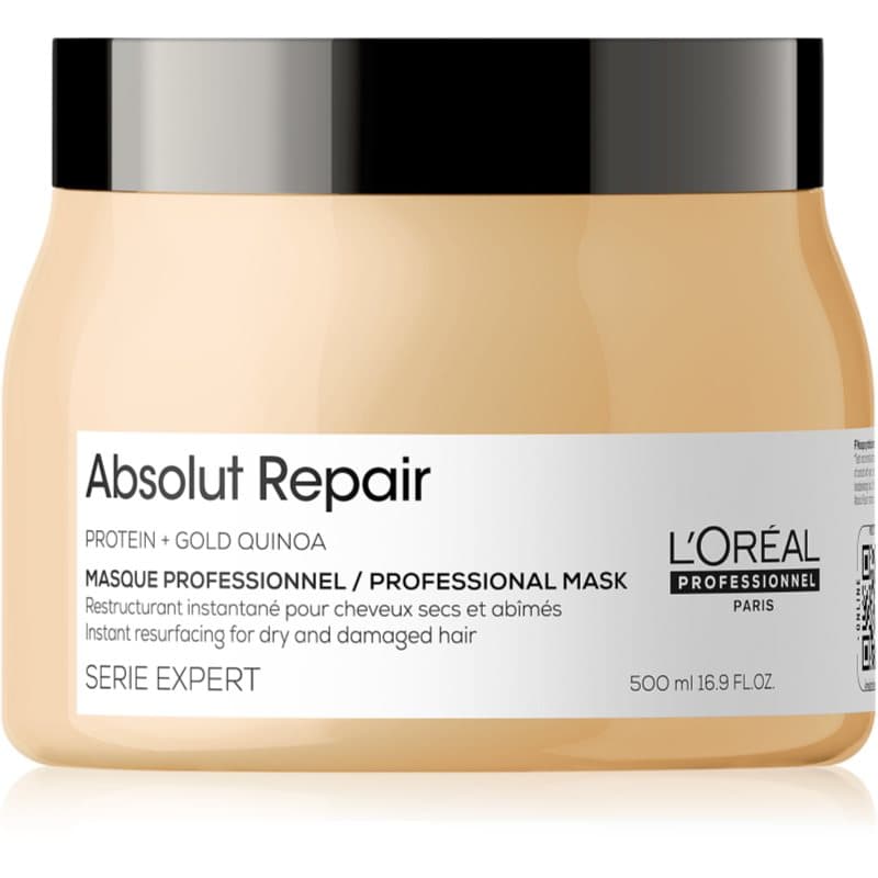 Serie Expert Absolut Repair maska głęboko regenerująca do włosów suchych i zniszczonych