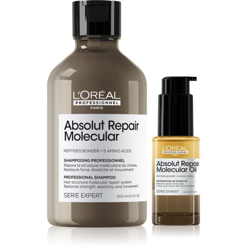Serie Expert Absolut Repair Molecular zestaw do włosów zniszczonych