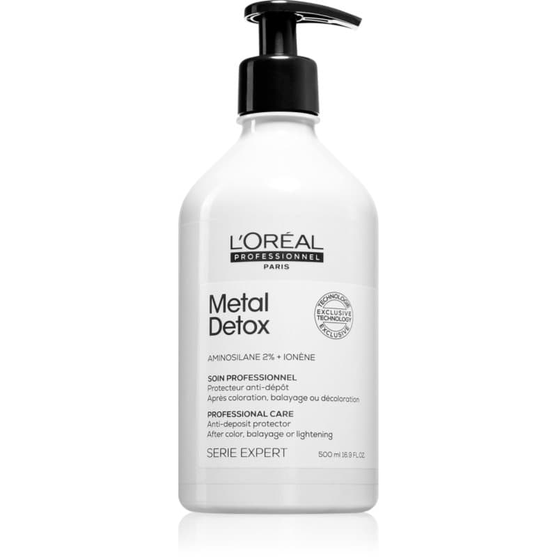Serie Expert Metal Detox pielęgnacja ochronna do włosów farbowanych 2 % Aminosilane