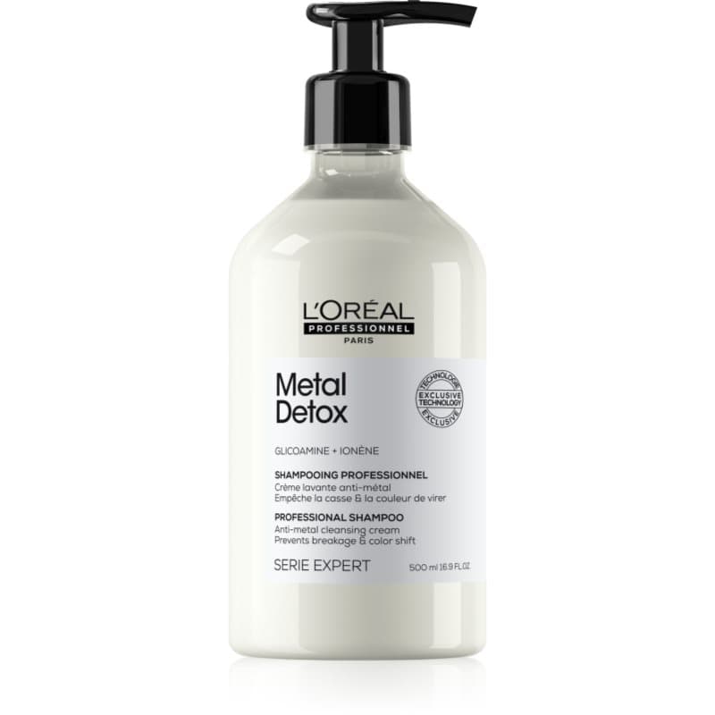 Professionnel Serie Expert Metal Detox szampon głęboko oczyszczający do włosów farbowanych i zniszczonych