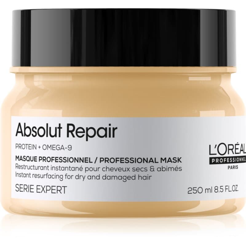 Serie Expert Absolut Repair maska głęboko regenerująca do włosów suchych i zniszczonych