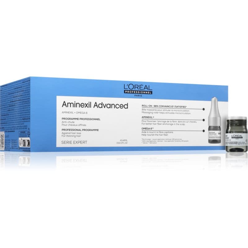 Professionnel Serie Expert Aminexil Advanced ampułki na porost włosów i wzmocnienie cebulek