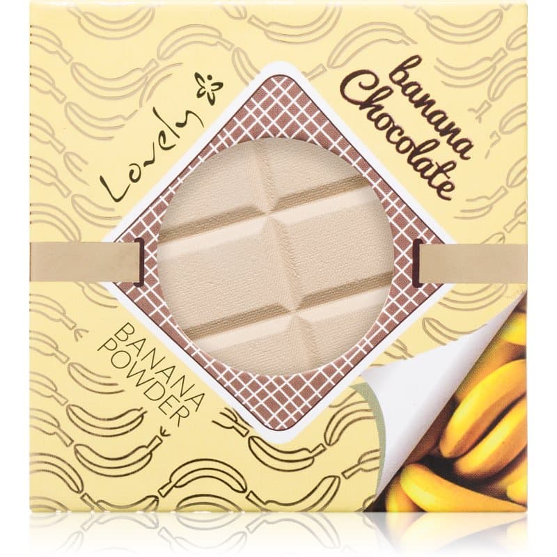 Banana Chocolate puder w kompakcie do ujednolicenia kolorytu skóry