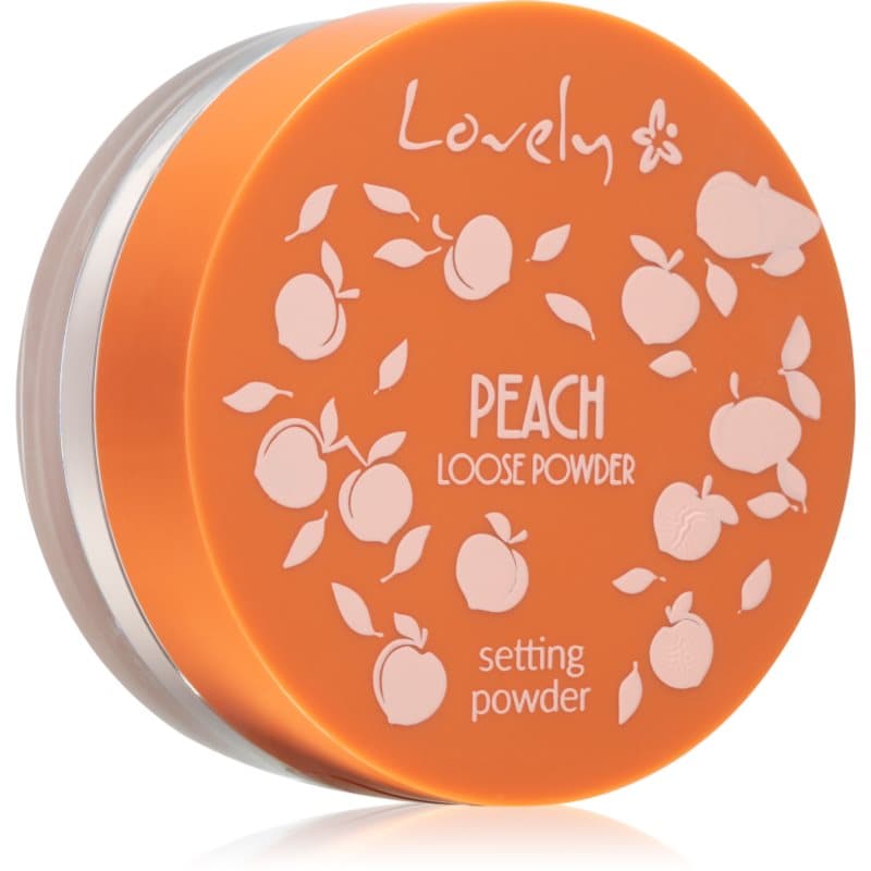 Peach Setting Powder puder utrwalająco-matujący