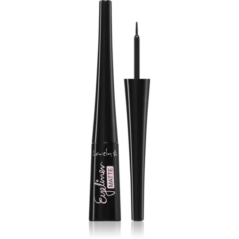 Matte eyeliner w płynie z matowym wykończeniem