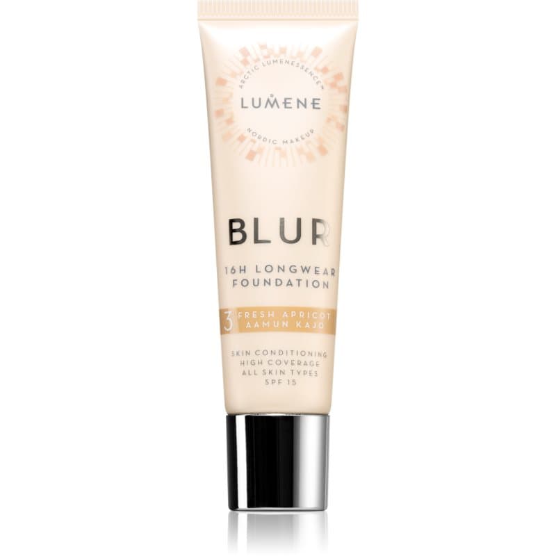 Blur 16h Longwear długotrwały 16H podkład odcień 3 Fresh Apricot (Warm)