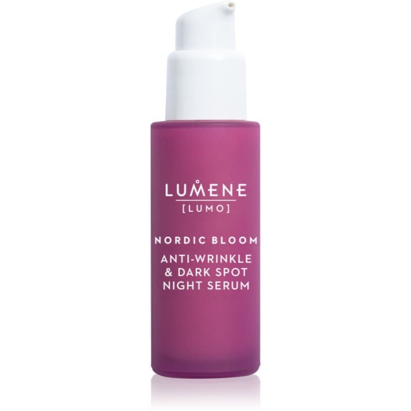 Nordic Bloom [LUMO] serum na noc przeciw zmarszczkom i plamom pigmentacyjnym