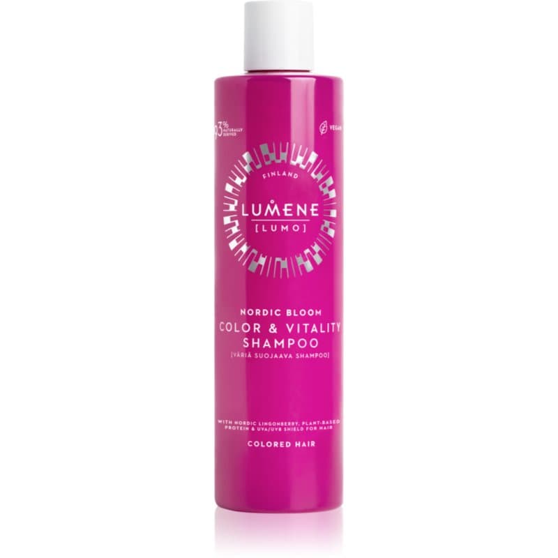 LUMO - NORDIC BLOOM - Colour & Vitality Shampoo - Szampon do włosów farbowanych z filtrem UV - Chroni kolor -