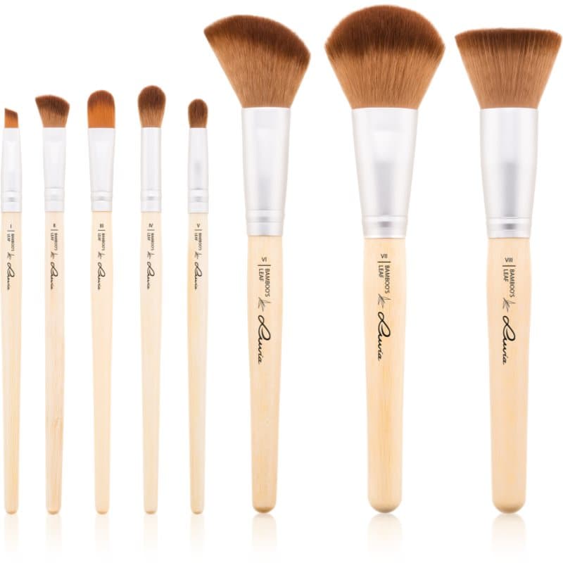 Bamboo’s Leaf Brush Set zestaw pędzli z etui