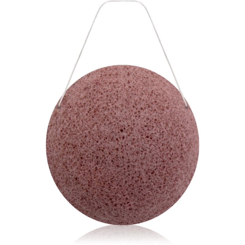Konjac Sponge Red Clay gąbka konjac do doskonałego oczyszczania skóry