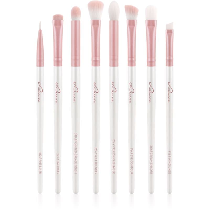 Prime Vegan All Eye Want zestaw pędzli do oczu Candy (Pearl White / Rose)