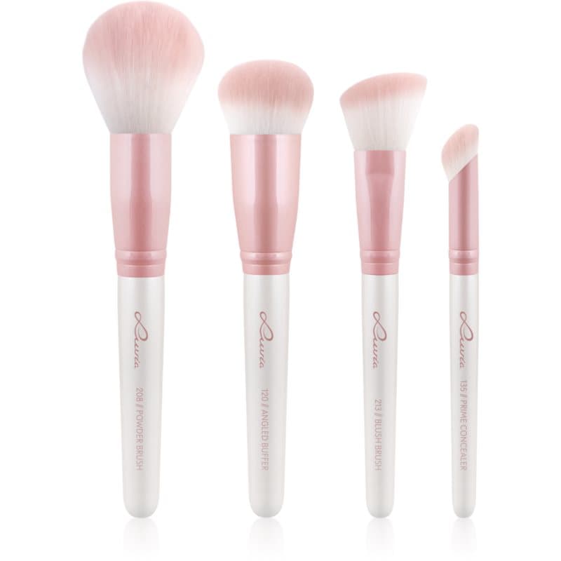 Flawless Face Set zestaw pędzli z etui Candy