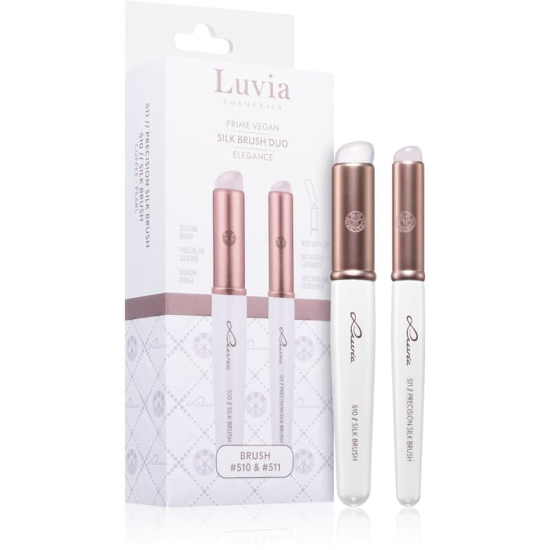 Silk Brush Duo Elegance zestaw pędzli do cieni do powiek
