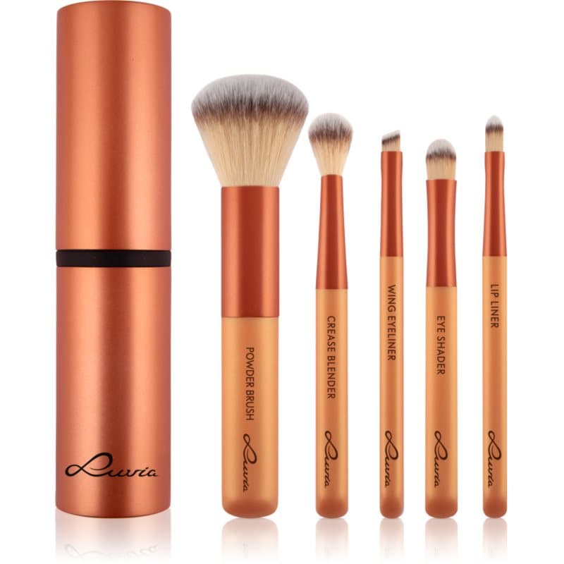 Travel Set zestaw pędzli z etui na drogę Sunset Crush