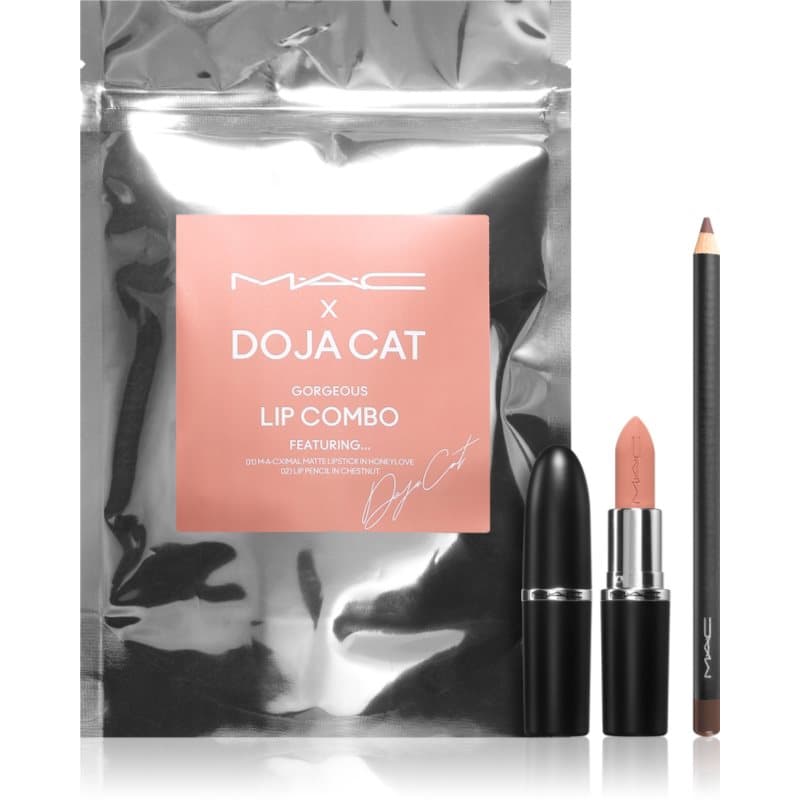 MAC x Doja Cat Gorgeous Nude Lip Kit zestaw do ust